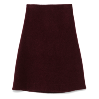 SKIRT BURGUNDY