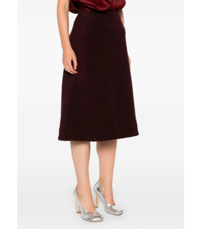 SKIRT BURGUNDY