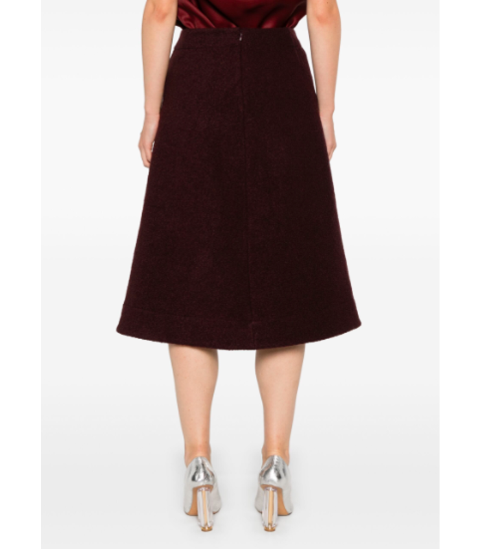 SKIRT BURGUNDY