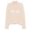 MAGDA BUTRYM KNITWEAR 03 TURTLENECK BEIGE MAGDA BUTRYM KNITWEAR 03 TURTLENECK BEIGE