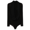 MAGDA BUTRYM BODYSUIT 02 BLACK