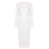 MUGLER CHIC ROBE ECRU