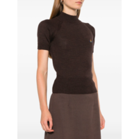 BEA TURTLENECK TOP BROWN