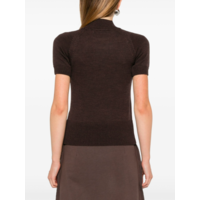 BEA TURTLENECK TOP BROWN
