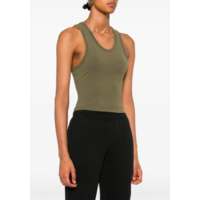 CROPPED TANK MILITARY