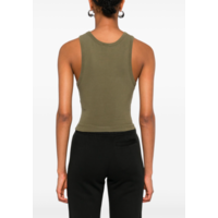 CROPPED TANK MILITARY