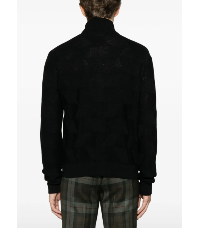 FISHERMAN ZIP-UP BLACK