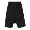 ENTIRE STUDIOS SADDLE SHORTS BLACK