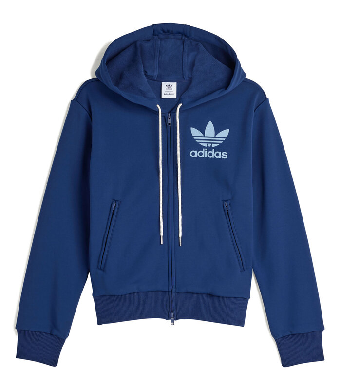 WALES BONNER TRACK HOODIE COLLEGIATE NAVY