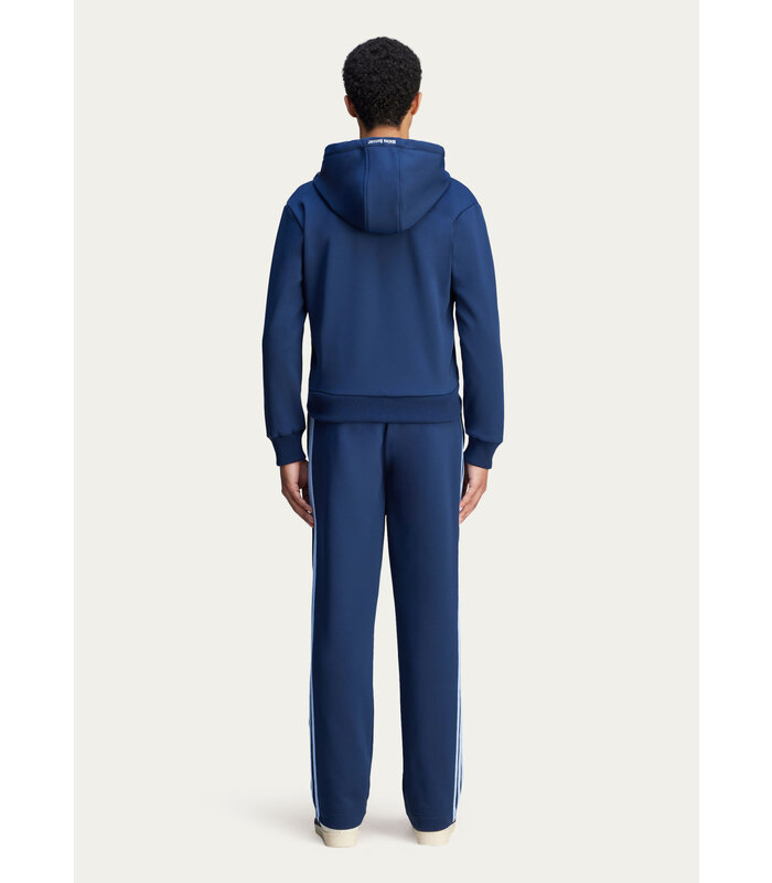 WALES BONNER TRACK HOODIE COLLEGIATE NAVY