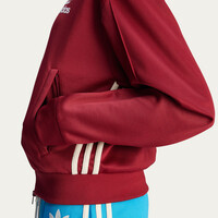 WALES BONNER W TRACK TOP COLLEGIATE BURGUNDY