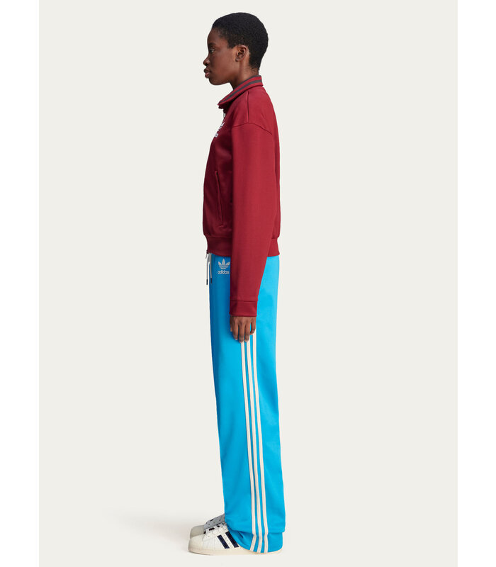 WALES BONNER W TRACK TOP COLLEGIATE BURGUNDY