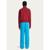 WALES BONNER W TRACK TOP COLLEGIATE BURGUNDY