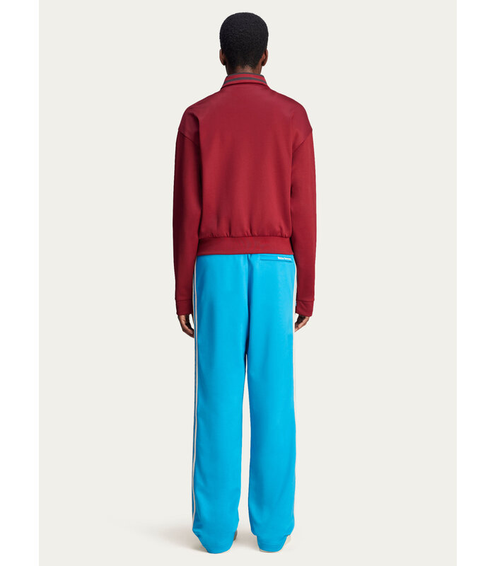 WALES BONNER W TRACK TOP COLLEGIATE BURGUNDY