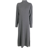 plus dress cashmere dark grey