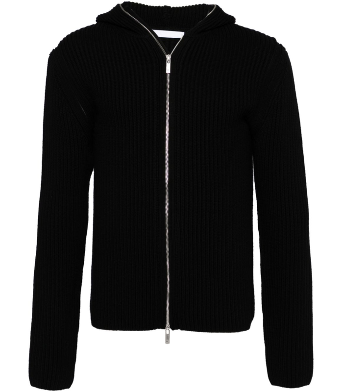 DE SAFETY ZIP UP WOO BLACK