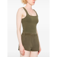 SQUARE NECK TANK MILITARY