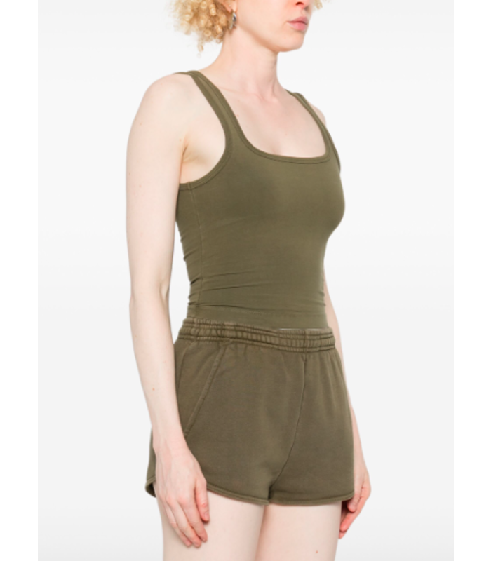 SQUARE NECK TANK MILITARY