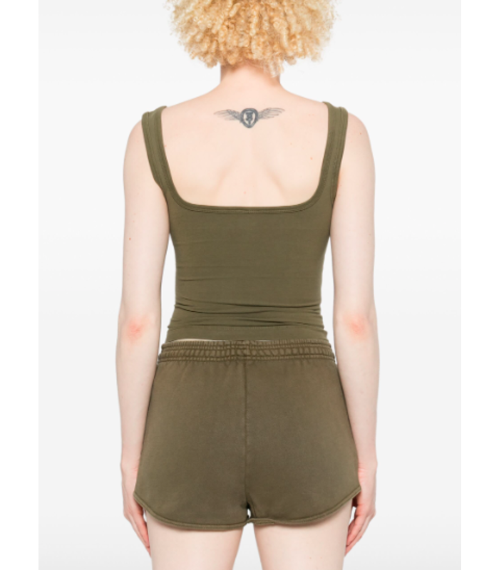 SQUARE NECK TANK MILITARY