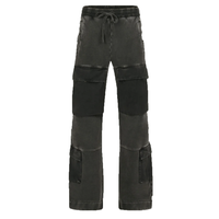 UTILITY SWEATS WASHED BLACK