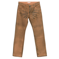 WORKER JEAN ECRU WAXED OIL STAIN