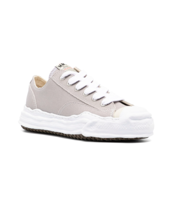 HANK LOW ORIGINAL SOLE CANVAS LOW TOP SNEAKER GRAY