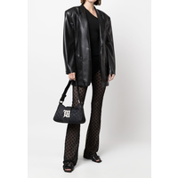 MISBHV MESH MONOGRAM TROUSERS BLACK