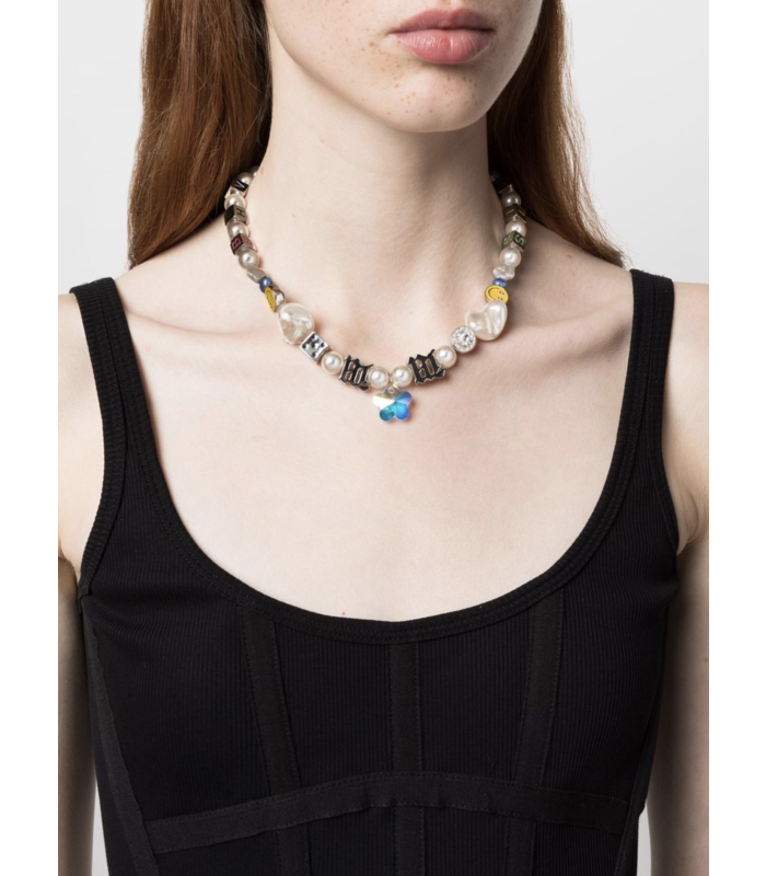 LA BEADED CHOKER MLC