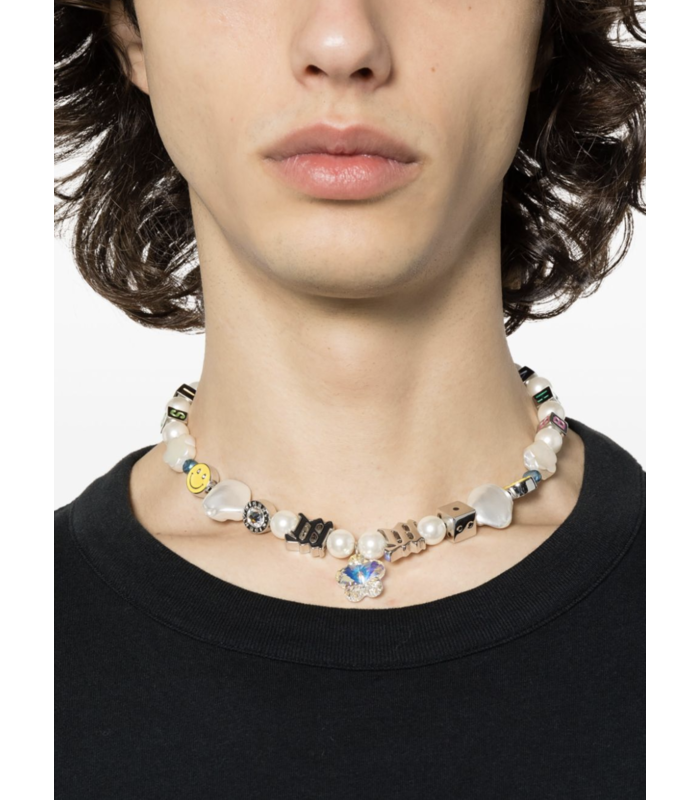 LA BEADED CHOKER MLC