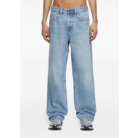 2001 D MACRO DENIM PANTS BLUE