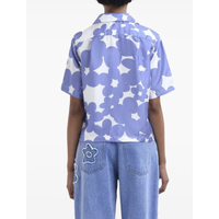 printed shirt blue/white