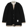 MAISON MIHARA YASUHIRO WOOL JACKET BLACK