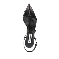 CAGE SANDAL KITTEN HEEL BLACK