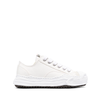 MAISON MIHARA YASUHIRO HANK ORIGINAL SOLE CANVAS LOW TOP SNEAKER WHITE