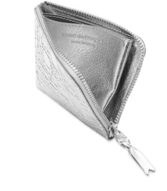 WALLET LOGOTYPE SILVER