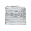 COMME DES GARÇONS WALLET WALLET LOGOTYPE SILVER COMME DES GARÇONS WALLET WALLET LOGOTYPE SILVER