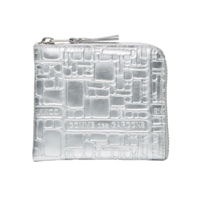 WALLET LOGOTYPE SILVER