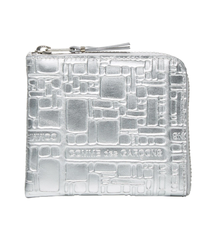 WALLET LOGOTYPE SILVER