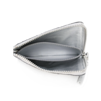 WALLET LOGOTYPE SILVER