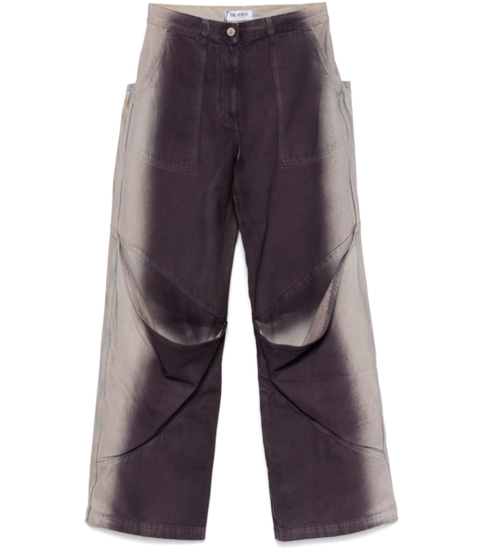 LONG PANT PURPLE/WHITE