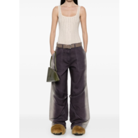 LONG PANT PURPLE/WHITE