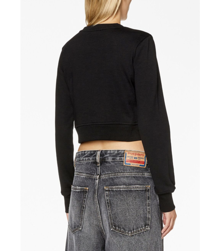 CROPPED SWEATSHIRT SLIMMY OD BLACK