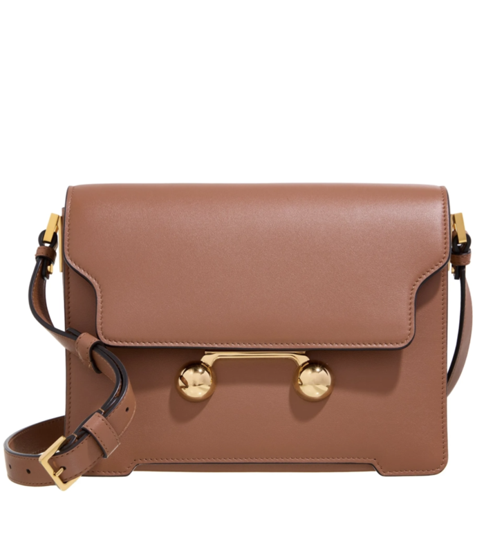 SHOULDER BAG MEDIUM BROWN