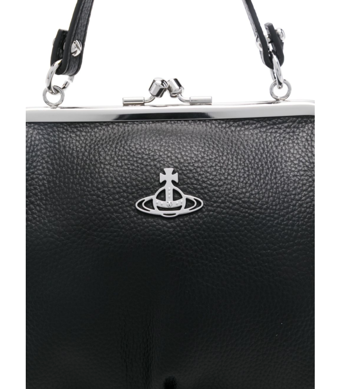 GRANNY FRAME PURSE BLACK