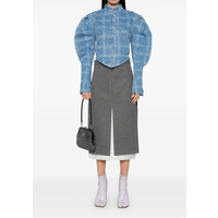 FILLI JACKET GRID/BLUE