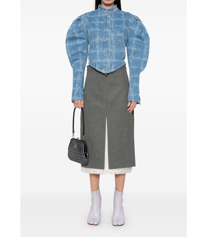 FILLI JACKET GRID/BLUE