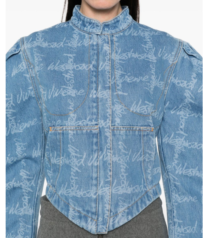 FILLI JACKET GRID/BLUE