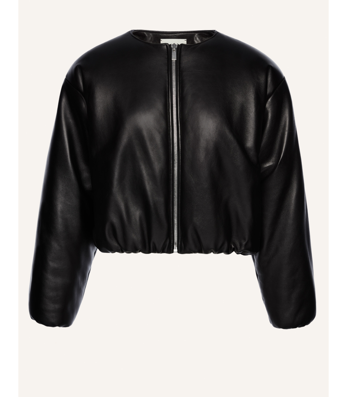 LEATHER 13 JACKET BLACK