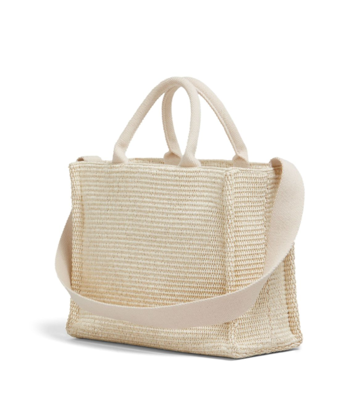 SMALL BASKET BAG BEIGE
