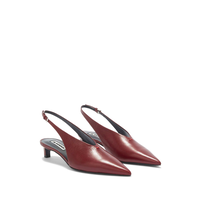 SLING BACK CHILI RED